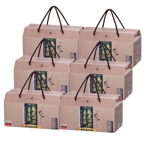 【台塑生醫】龜鹿四珍養生液(50ml*14瓶/盒) 6盒/組
