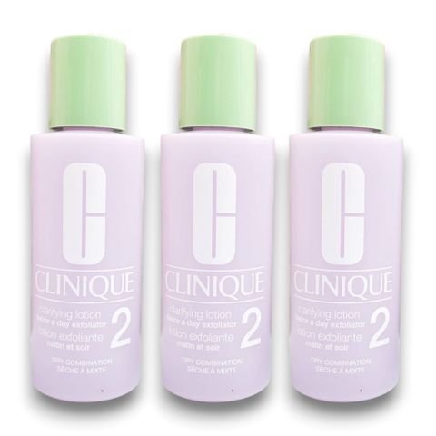 Clinique 倩碧 三步驟溫和潔膚水 2號 60ml *3瓶 超值特惠組