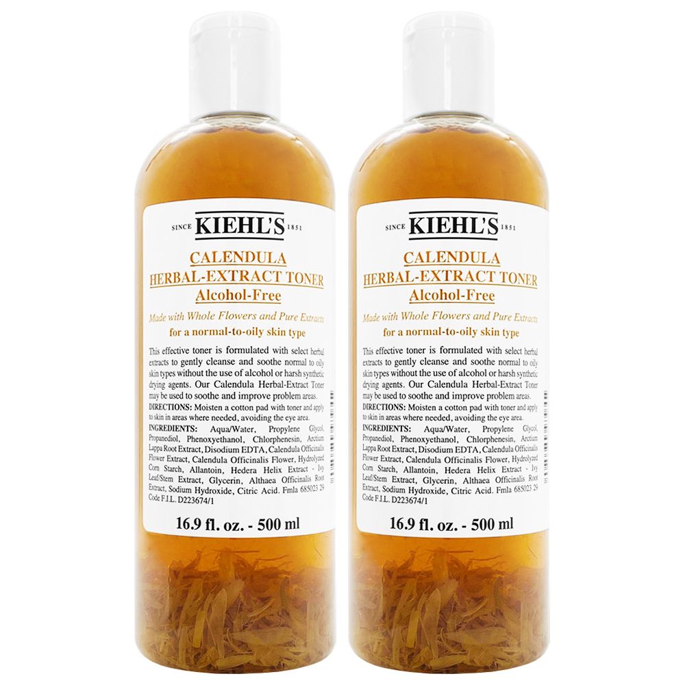 KIEHL'S 契爾氏 金盞花植物精華化妝水500ml 二入組