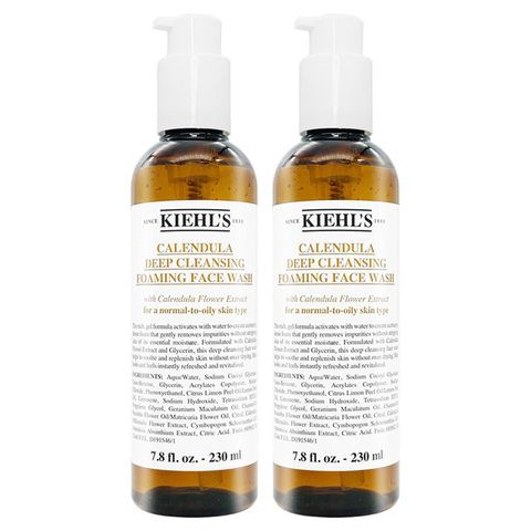 KIEHL'S 契爾氏 Kiehls 金盞花植物精華潔面泡泡凝露230ml*兩入組