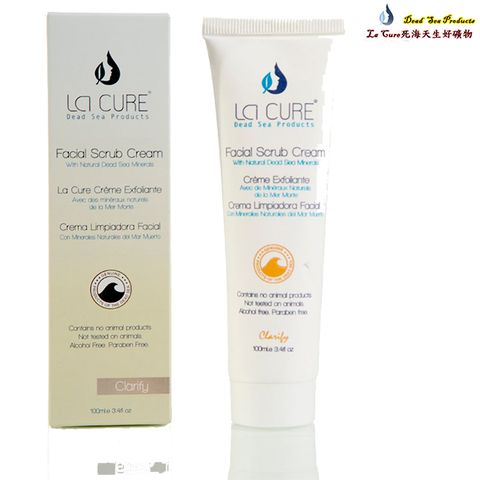 La Cure死海活性礦物臉部磨砂洗面乳100ml Facial Scrub Cream