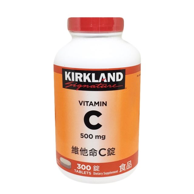 Kirkland 科克蘭  Signature  維他命C錠 500毫克 300錠