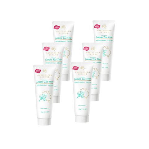 【澳洲G&M】檸檬茶樹潤膚護手霜含維他命E(100g/支 6入組)