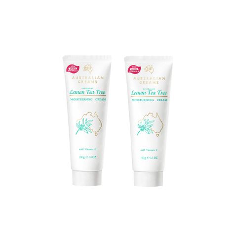 【澳洲G&M】檸檬茶樹潤膚護手霜含維他命E(100g/支 2入組)