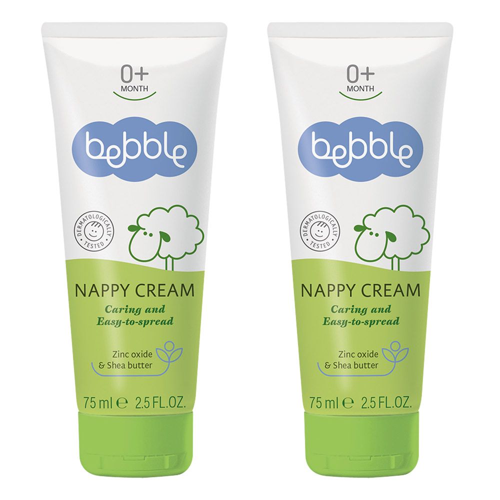 Bebble 貝朵  親膚屁屁膏75ml(二入組)