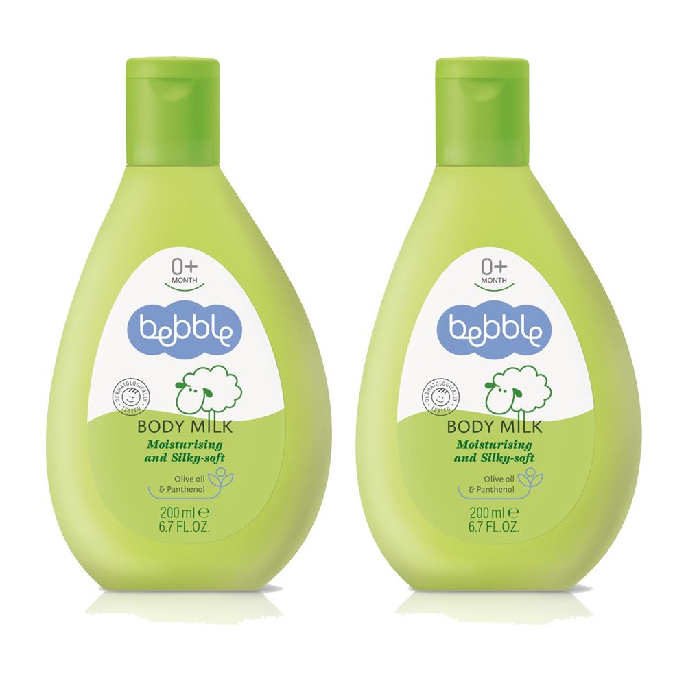 Bebble 貝朵  橄欖滋養身體乳200ml(二入組)