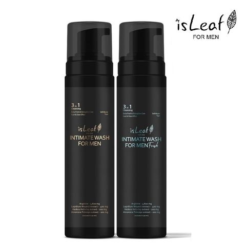 isLeaf 【2入超值組】韓國 男性私密激淨慕絲200ml -魅惑麋香+湛藍海洋