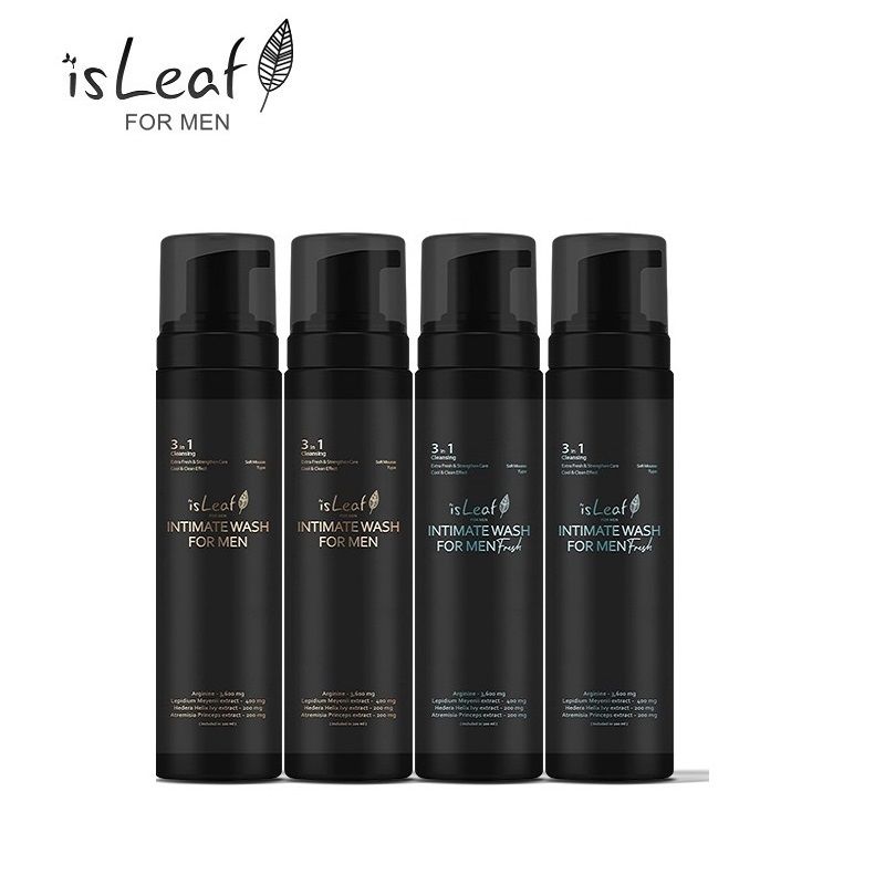 isLeaf 【4入超值組】韓國 男性私密激淨慕絲 200ml