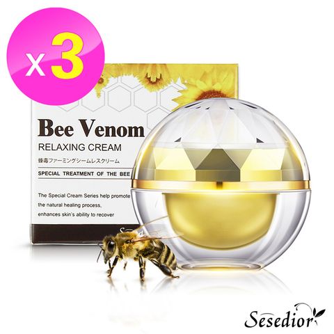 【Sesedior】蜂毒胜肽緊緻迴齡霜3入