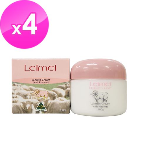 【澳洲Nature’s Care】Leimei 綿羊霜含胎盤素 ( 4 入組, 100g/罐)