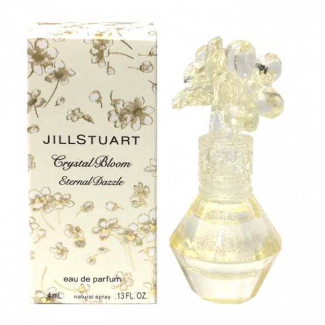 JILL STUART 吉麗絲朵  花鑽香水 (夢幻金漾)-4ml 精緻瓶裝