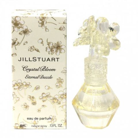 JILL STUART 吉麗絲朵 花鑽香水 (夢幻金漾)-4ml 精緻瓶裝