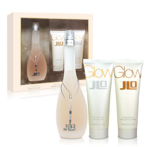 JLO 珍妮佛羅培茲 同名女性淡香水禮盒(淡香水100ml+身體乳75ml+沐浴膠75ml)