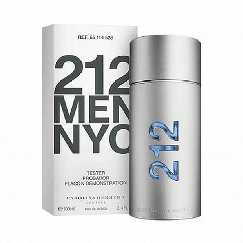 Carolina Herrera 212 男性淡香水 100ml-Tester包裝