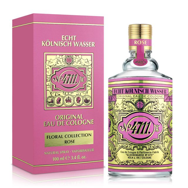 No.4711  Floral Cologne Rose 玫瑰古龍水(100ml)