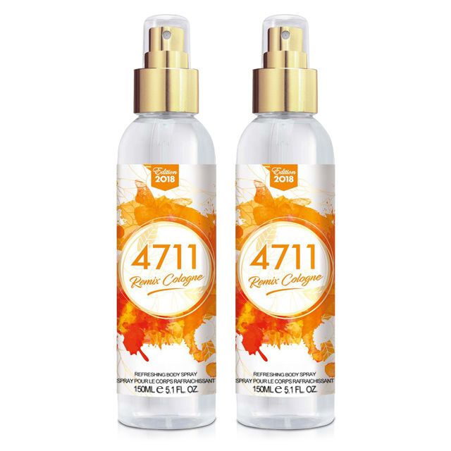 No.4711 Remix Orange 經典橙香身體噴霧(150ml)X2入- PChome 24h購物