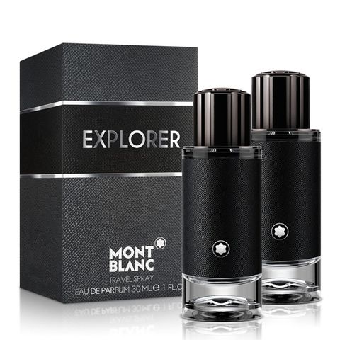 MONTBLANC 萬寶龍 探尋旅者男性淡香精(30ml)X2入