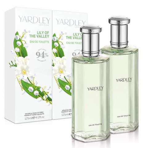 【買一送一】YARDLEY 雅麗 山谷百合淡香水(125ml)