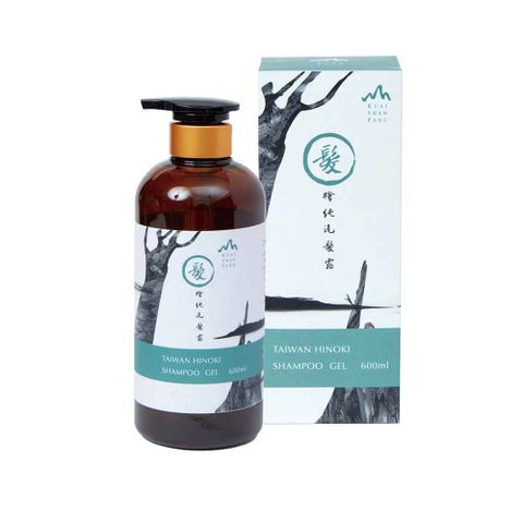 【檜山坊】檜純洗髮露(600ML) X2罐裝