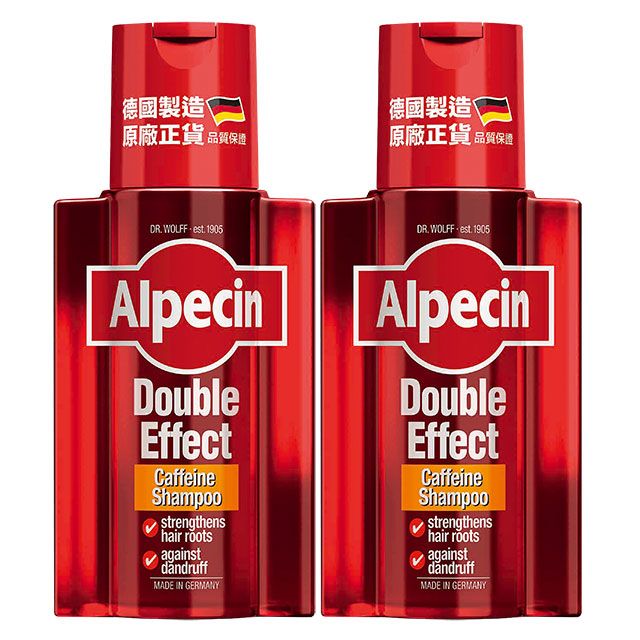 Alpecin  雙效咖啡因洗髮露200ml(2入組)