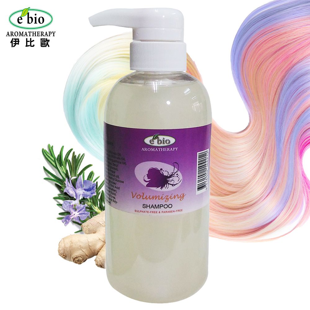 e'bio 伊比歐 ebio豐盈精油洗髮精500ml-髮質稀少適用