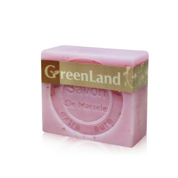 【綺緣 】GreenLand橄欖油玫瑰馬賽皂90g (2入)