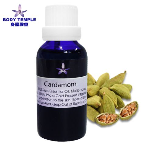 Body Temple 身體殿堂 100%豆蔻 (Cardamom)芳療精油30ml