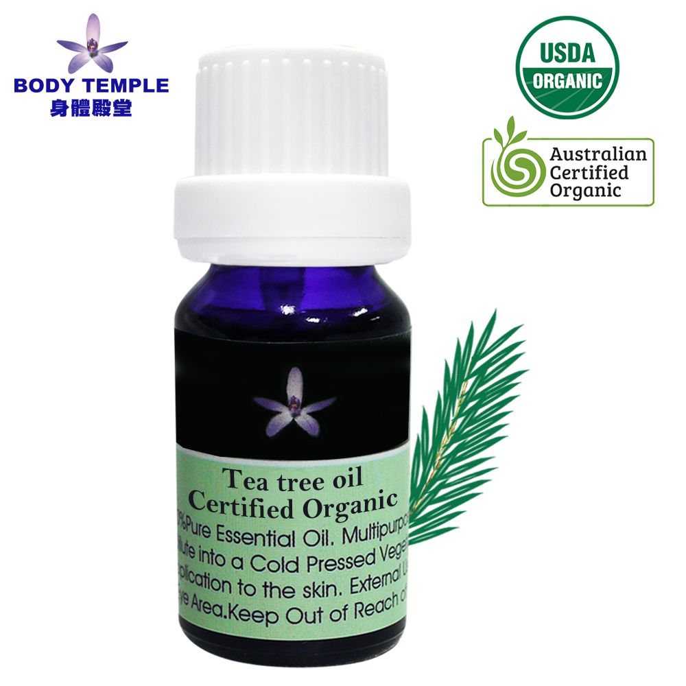 Body Temple 身體殿堂 100%有機茶樹芳療精油(Tea tree)10ml