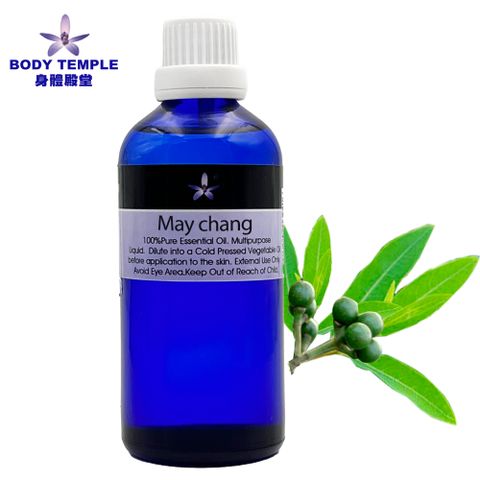 Body Temple 身體殿堂 100%山雞椒芳療精油(May chang)100ml