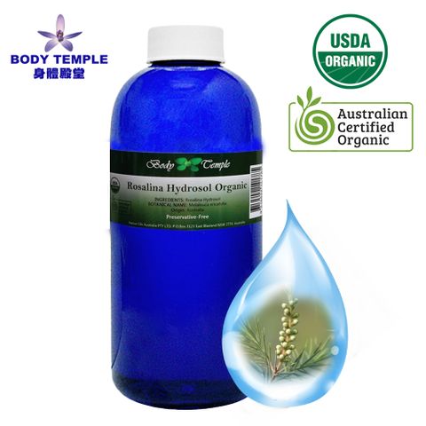 Body Temple 身體殿堂 有機沼澤茶樹Rosalina精油純露 500ml