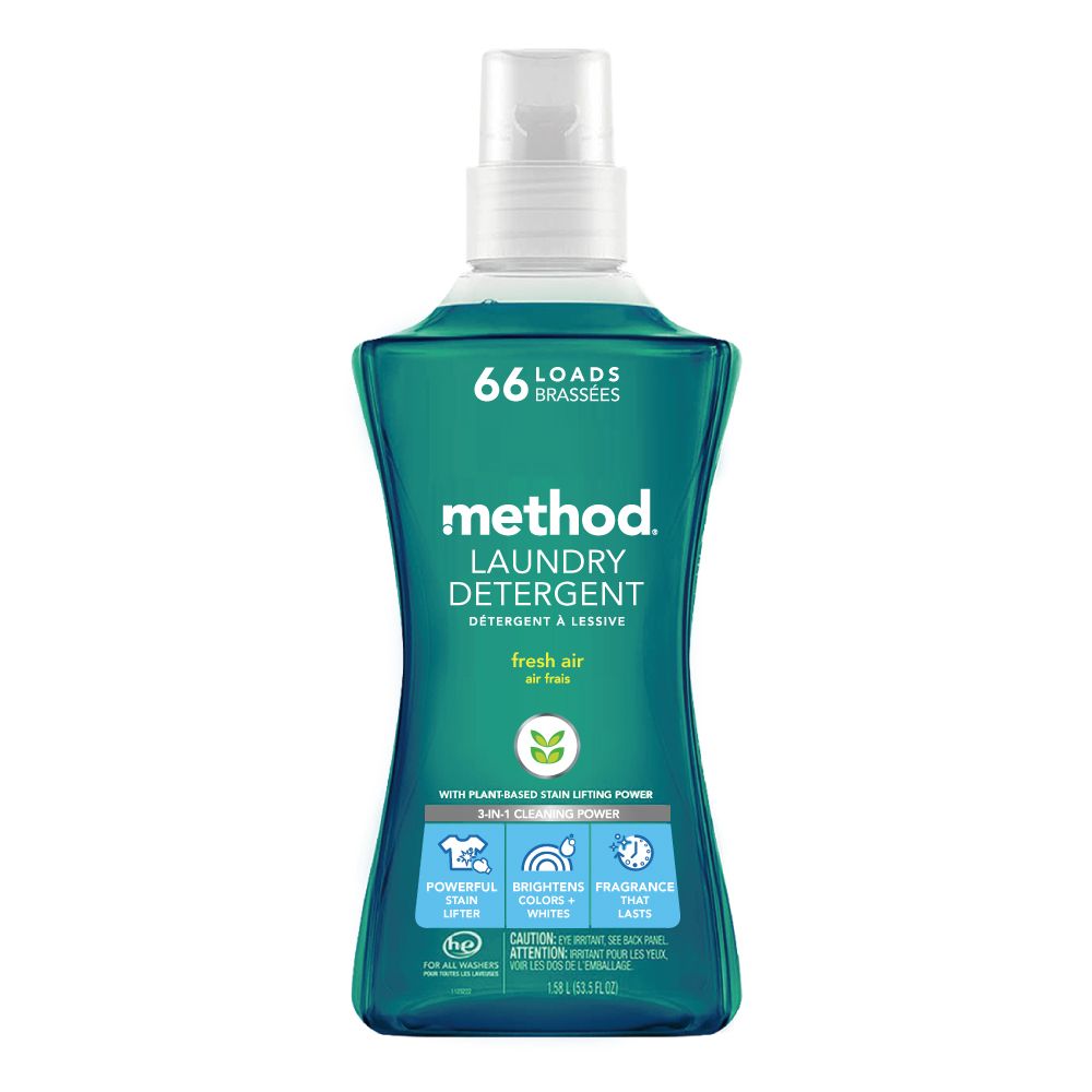 Method 美則  4倍濃縮智慧環保香水洗衣精-清新1580ml