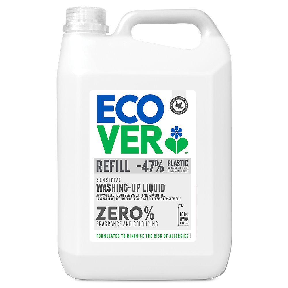 ECOVER 宜珂  無添加ZERO低敏洗碗精5000ml