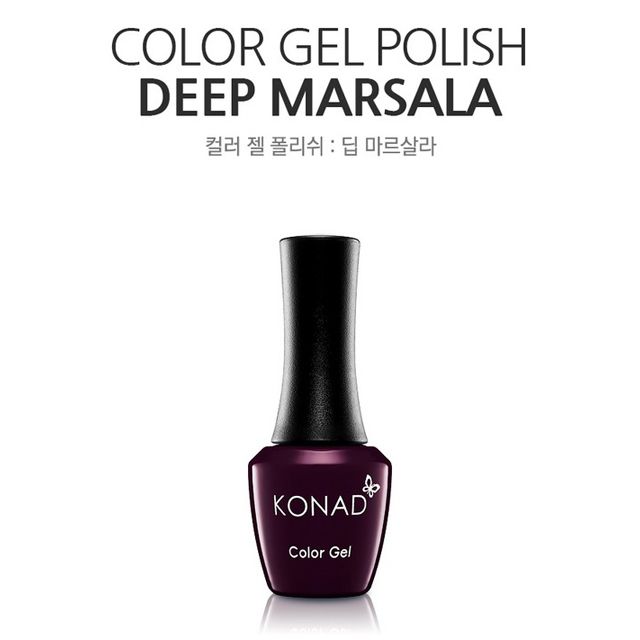 Konad 可卸式彩色凝膠-009 Deep Marsala