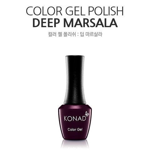 Konad 可卸式彩色凝膠-009 Deep Marsala