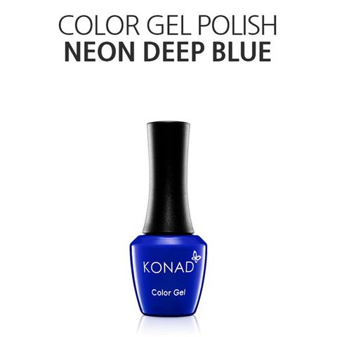 Konad 可卸式彩色凝膠-063 Neon Deep Blue