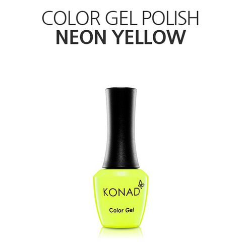 KONAD可卸式彩色凝膠-066 Neon Yellow