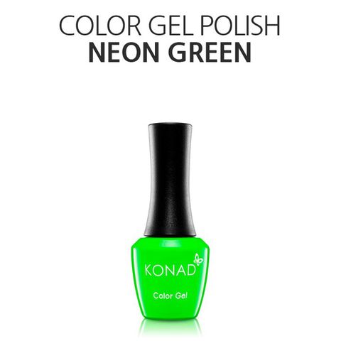 Konad 可卸式彩色凝膠-070 Neon Green