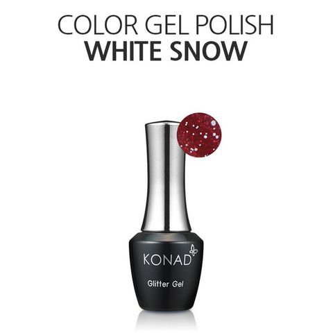 KONAD可卸式彩色凝膠-089 Glitter White Snow