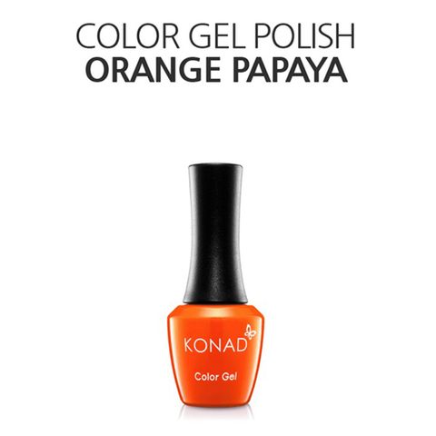 KONAD可卸式彩色凝膠-100 Orange Papaya