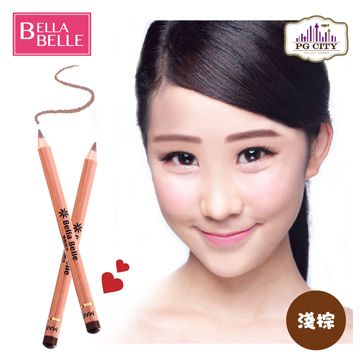 Bella Belle 貝拉蓓兒 原木恆久防水眉筆 - 淺棕