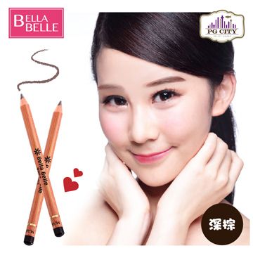 Bella Belle 貝拉蓓兒 原木恆久防水眉筆 - 深棕