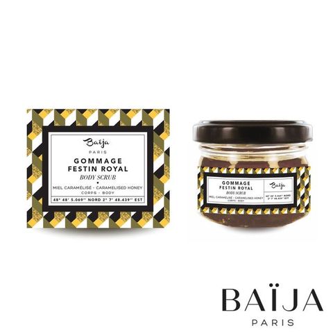 Baija 巴黎百嘉 【 Paris 】 焦糖蜂蜜 三效煥膚原生糖精去角質霜 60ML