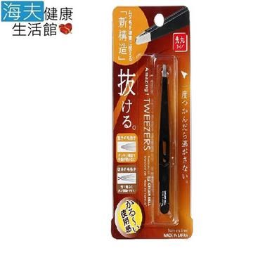 GB 綠鐘 【南紡購物中心】 【海夫健康生活館】日本 Amazing 專利設計達人級 平口毛拔(黑色 GT-223)