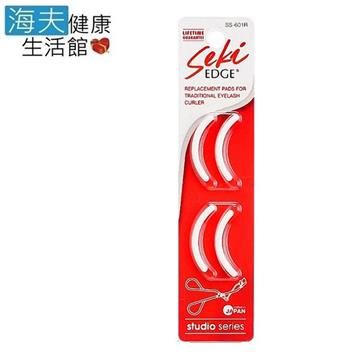 GB 綠鐘 【南紡購物中心】 【海夫健康生活館】日本 Seki 18R 全型 眼睫毛夾 矽膠替換墊片四包裝(SS-601R)