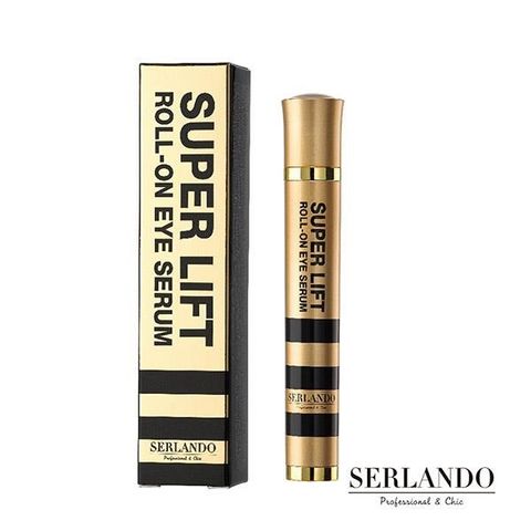 SERLANDO 詩蘭朵 【南紡購物中心】  音波亮眼精華筆10ml 專屬的眼睛充電器 給妳迷人的晶亮電眼 