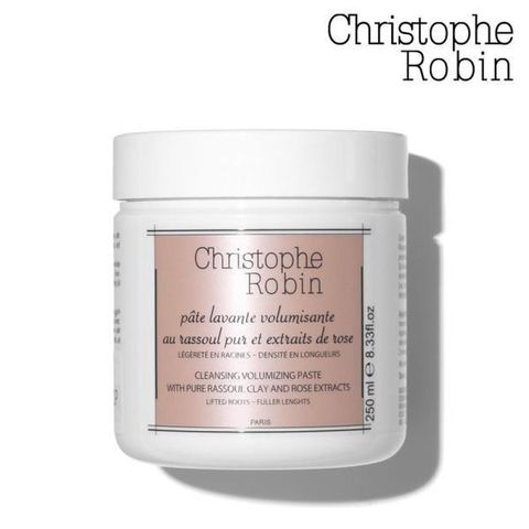 Christophe Robin 【南紡購物中心】  玫瑰豐盈淨化髮泥 250ml  (沙龍髮品)