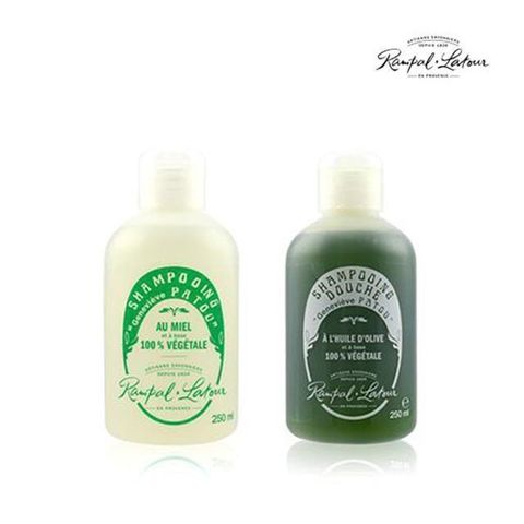 【南法香頌】歐巴拉朵 忍冬蜂蜜洗髮精+特級橄欖油沐浴乳(250ml/瓶)