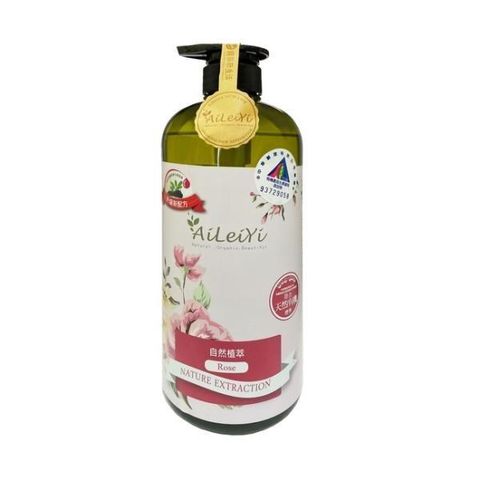 AiLeiYi 愛蕾伊 【南紡購物中心】 洋甘菊潤膚沐浴精-玫瑰花香1000ml 