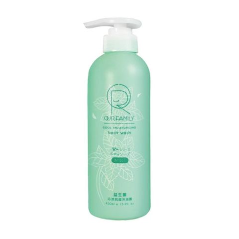 【OUR FAMILY 一家人】 益生菌沁涼抗痘沐浴露450ml