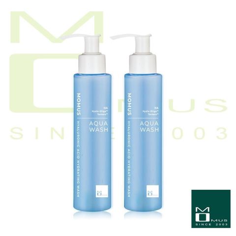 MOMUS 新簡約保養 玻尿酸保濕洗面乳 140ml(2入)